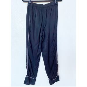 Oysho Contrast Piping Elastic Waist Pant Size Medium